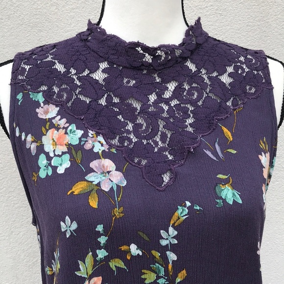 Miami lace dress purple size medium - Picture 2 of 6